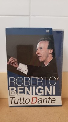 Roberto Benigni alles Dante - Box 3 DVD - Neu - Italienisch Audio