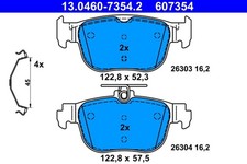 BREMSBELAGSATZ FÜR AUDI A3 SPORTBACK (8YA, 8YF) - ATE 13.0460-7354.2
