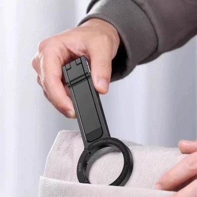 1 Set Foldable Portable Phone Holder Stand Magnetic Cell Phones Tripod Mount-y