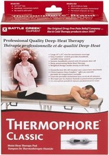 Battle Creek Thermophore Moist Heat Pack Large Classic 14x27" Switch for Heat, 1