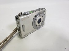 Sony Cyber-shot DSC-W55 7.2MP Digital Camera Silver~For Parts Only