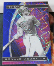 #6179 2021 TITAN RONALD ACUNA JR #2 BLUE VELOCITY