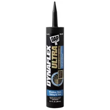 DYNAFLEX ULTRA 10.1 Oz. Black Advanced Exterior Window Door And Siding Sealant