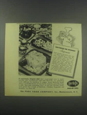 1946 Herb-Ox Bouillon Cubes Advertisement - recipe for Sweetbreads and asparagus