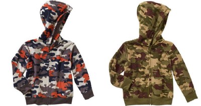 Garanimals Infant Toddler Boys Micro Fleece Hoodies 2 Choices Many Sizes NWT
