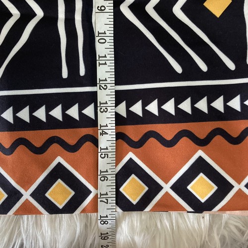 Graphic south-western Pillow Covers Geometric Tribal Lot Of 3 Fits 18” Forms - Picture 8 of 10