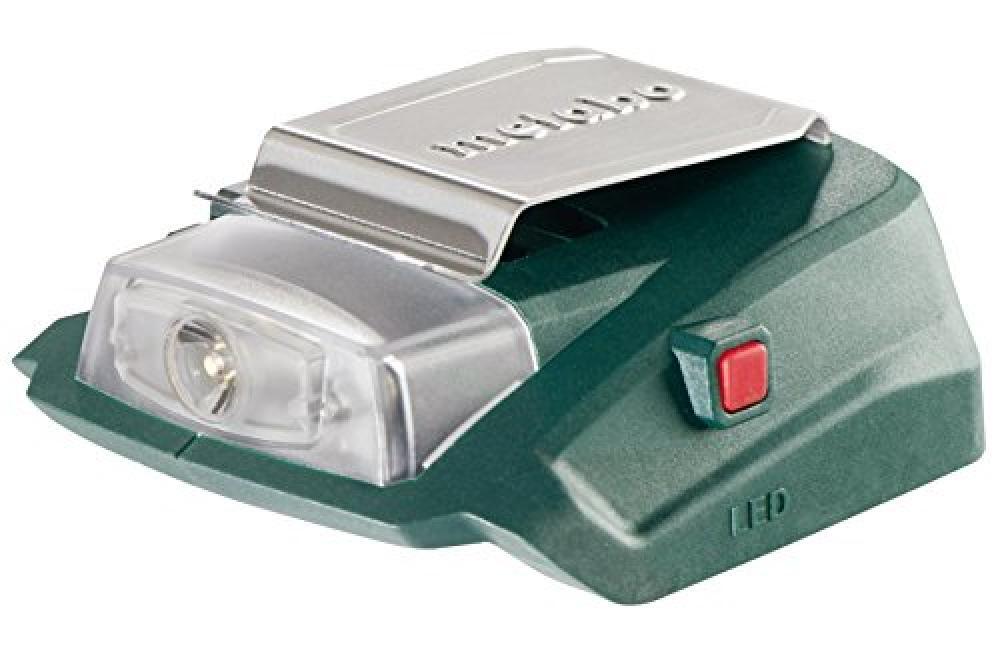(TG. Size) Metabo PA 14.4-18 LED-USB Caricatore per batteria - NUOVO