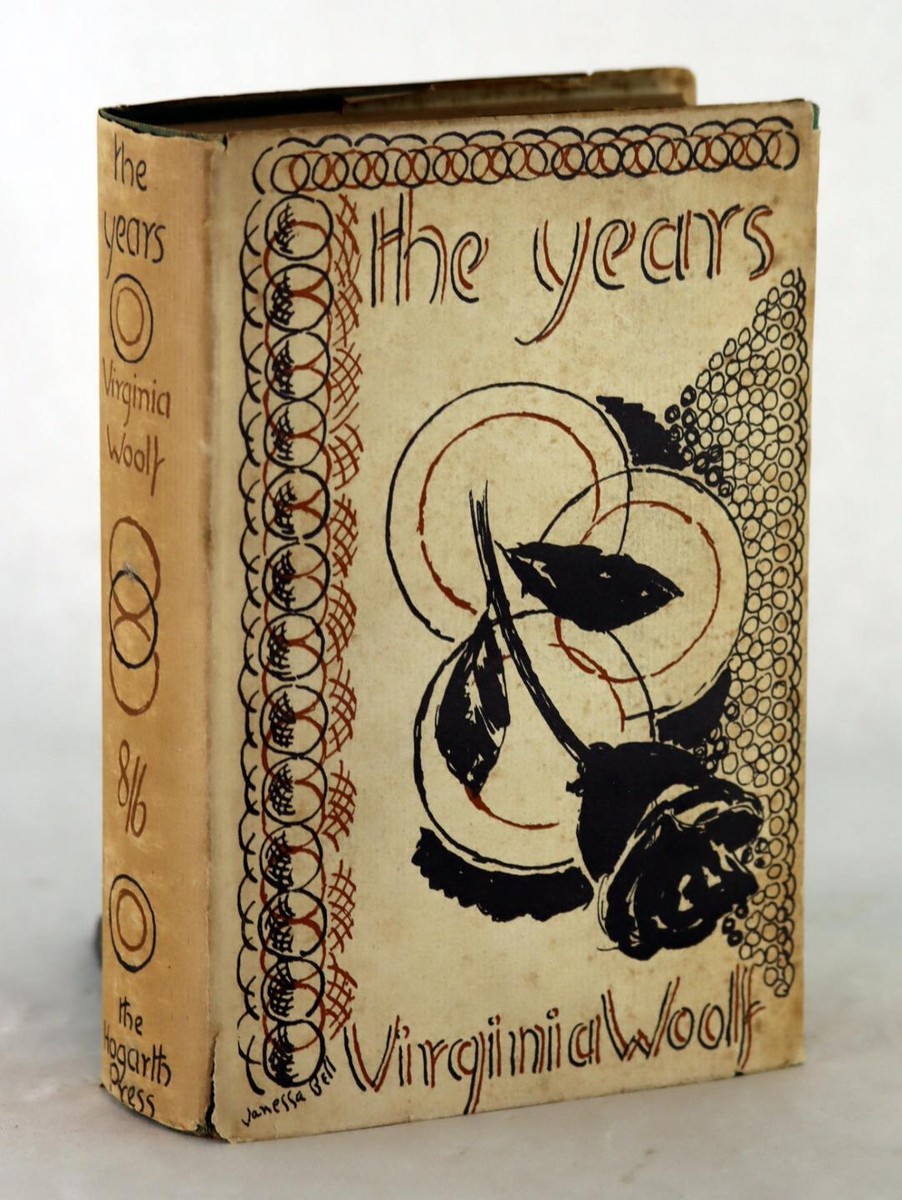 Virginia Woolf 1st Ed 1937 The Years Modernist Novel about Time Hogarth Press