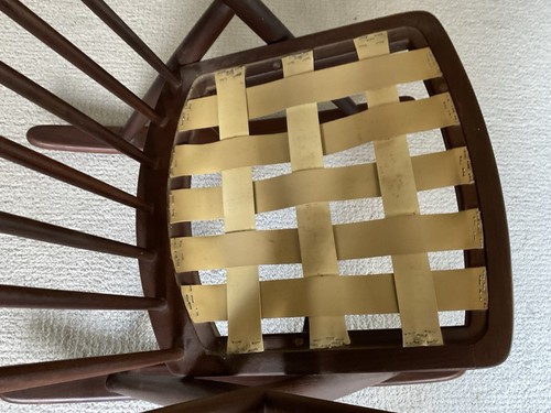 Vintage 50's 60's Mid-Century Danish Modern TEAK Rocking CHAIR Bramin DENMARK - Picture 7 of 20