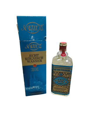 Vintage 4711 Blue & Gold Double Original Eau De Cologne 175ml 5.9oz Echt Wasser