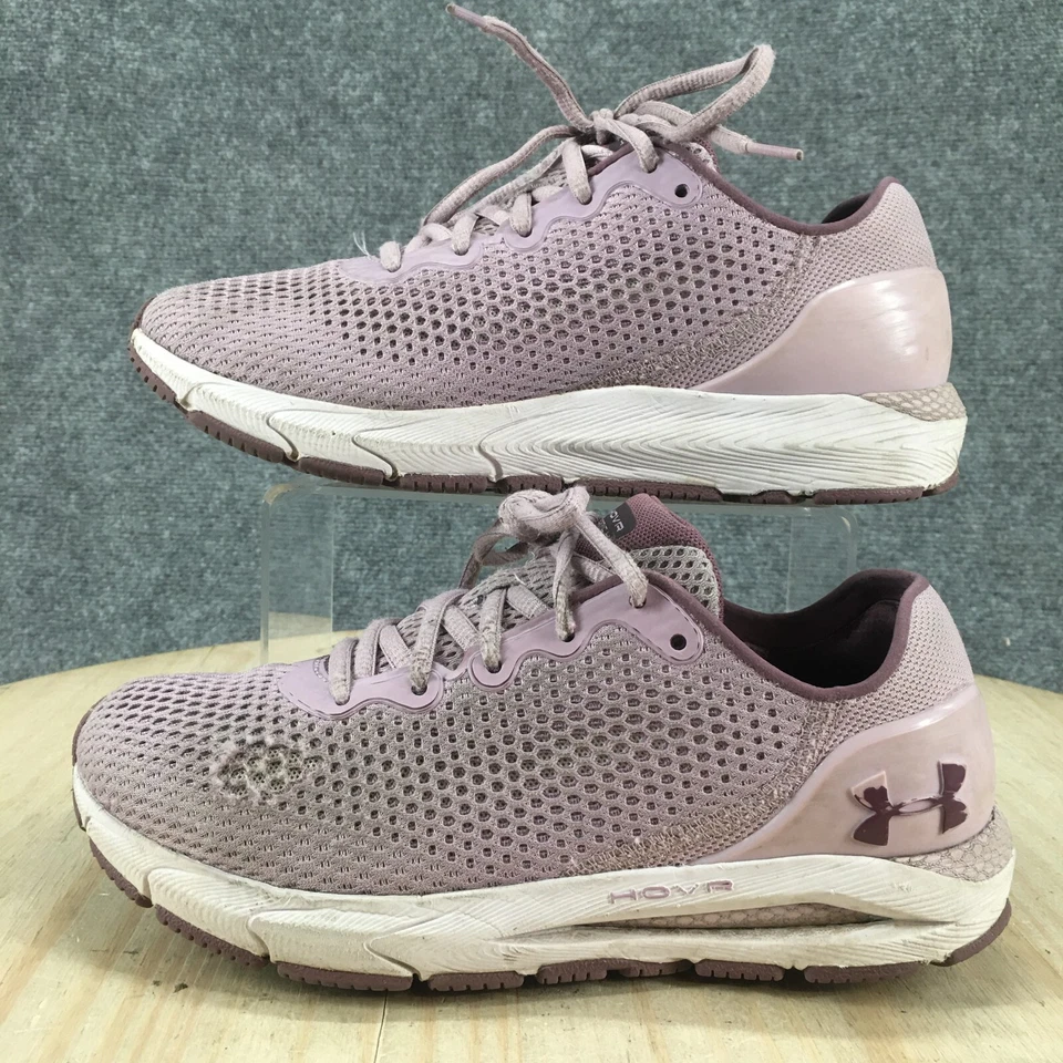 Under Armour Shoes Womens 8 HOVR Sonic 4 Running Low Sneakers 3023559 Purple - Image 2 of 4
