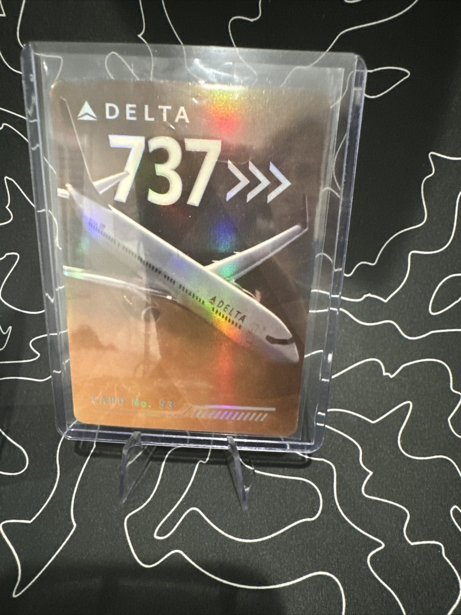 Boeing 737 Delta Trading Card | eBay