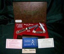 Schrade SGS2 Knives Set & Original Sheath USA Made W/Original Packaging,Papers