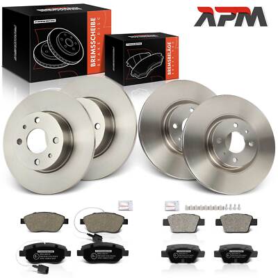 Bremsscheiben Bremsbeläge Vorne Hinten für Fiat Bravo 2 198 Stilo Lancia Delta 3