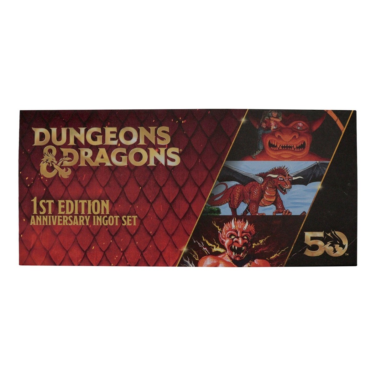 Dungeons & Dragons 50th Anniversary 1st Edition Book Cover Ingot Dungeons & Dragons 50th Anniversary 1st Edition Book Cover Ingot
