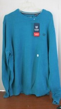 CHAPS Turqoise CREWNECK Pull Over SWEATER Men's XXL NWT