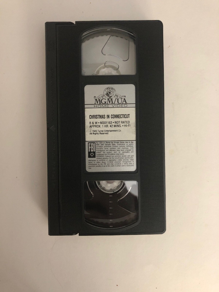 その他 Christmas in Connecticut [VHS] Christmas IN Connecticut [VHS] | eBay