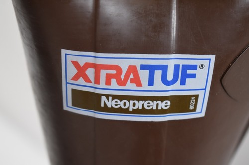 Xtratuf Fishing Watertight Latex Neoprene Slip Resistant Traction 15" Brown Sz 7 - Picture 6 of 9
