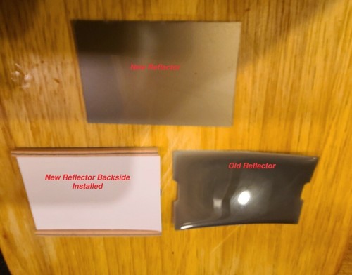 3 OEM Reflector + 3 Hi Quality POLARIZER Part NINTENDO GAME & WATCH - Picture 8 of 11