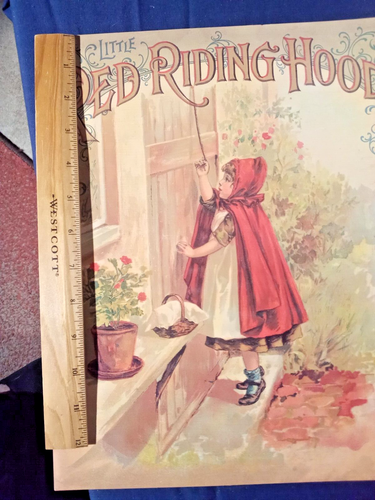 Little Red Riding Hood; Softcover; Gallery Graphics 1303-995; 1993 - Picture 2 of 10