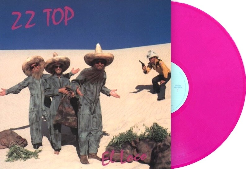 ZZ TOP EL LOCO LP *RARE* HOT PINK VINYL EU PRESS 2018 LIMITED WB