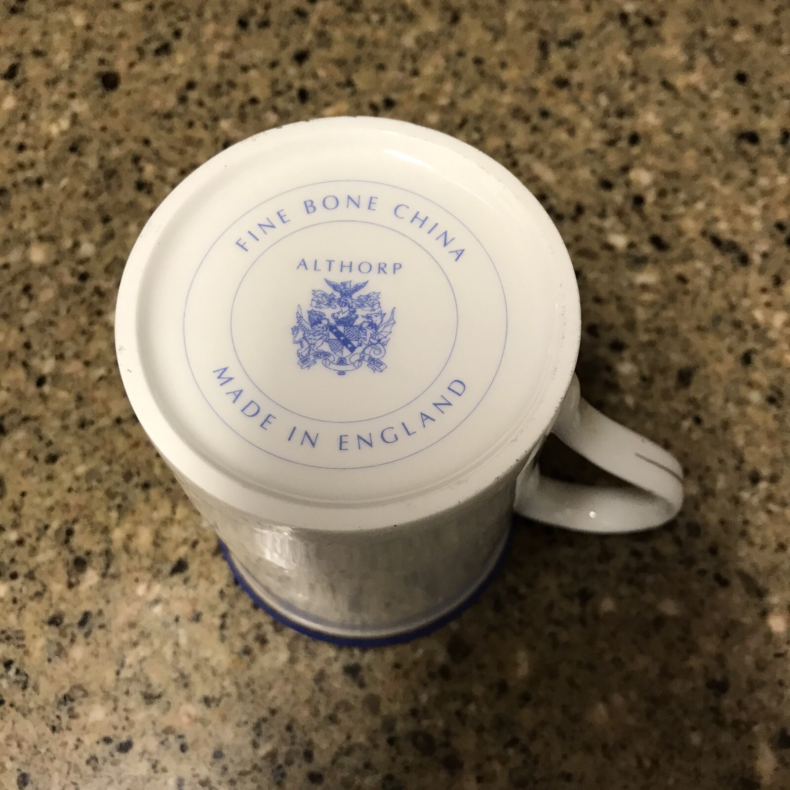 Althorp Fine Bone China 8oz. Coat of Arms Mug / Cup Made in England INSTITUTO TECNOLÓGICO DE
