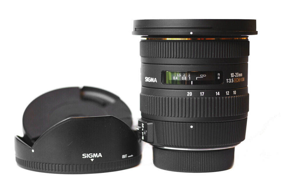 Sigma EX 10-20mm f/3.5 HSM DC Lens for Nikon - Nice Sigma EX 10-20mm f/3.5 HSM DC Lens for Nikon - Nice