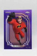 2024 Topps Disney Chrome Purple Mr Incredible  /199 The Incredibles