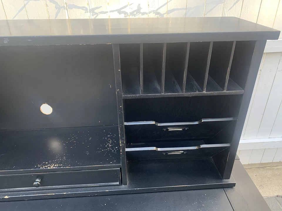 Escritorio Pottery Barn con funda Foto 2 de 4