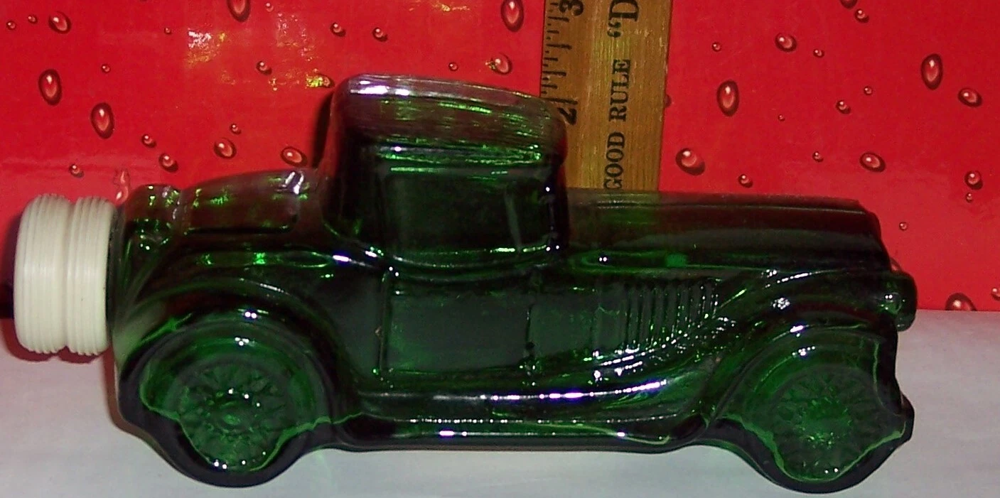 AVON FOR MEN GLASS STERLING SIX II WILD COUNTRY AFTER SHAVE BOTTLE EMPTY