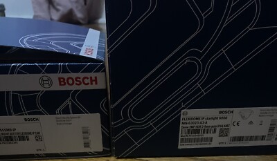 Bosch Flexidome iP 6000, with surface mount box