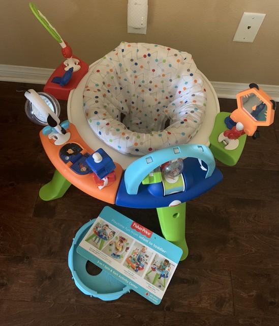 fisher price 3 in 1 spin and sort activity center