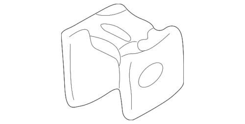 Placa de soporte del pestillo del cofre delantero para Ford Focus ZX3 2005-2007 (N/P 5S4Z-16K689-AA)