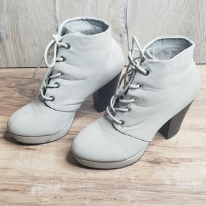 grey chunky boots