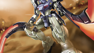 Anime gundam mobile suit wing sandrock Playmat fan art Playmat Gaming Mat Desk