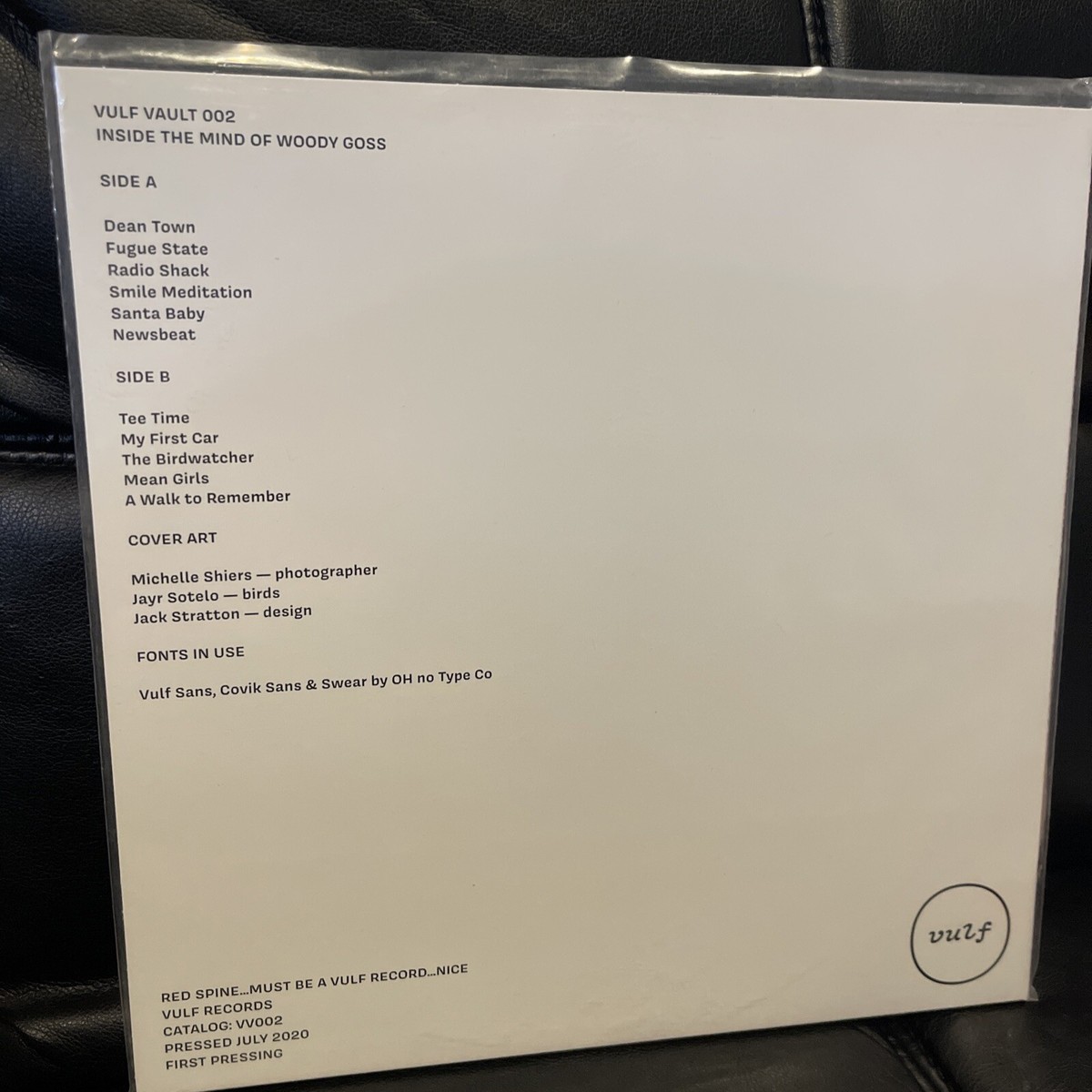 洋楽 Vulfpeck / Vulf Vault 002: Inside The Mi Vulfpeck ‎– Vulf Vault 002: Inside The Mind Of Woody Goss