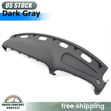 Gray Instrument Panel Dash Pad Top Cover For Dodge Ram 1500 2500 3500 1998-01 02