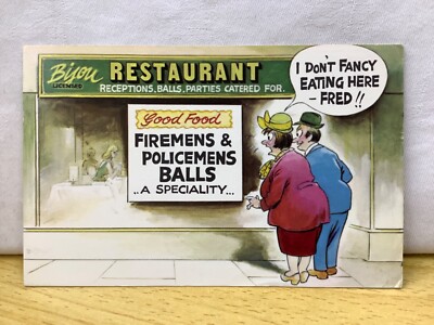 Restaurant Feuerwehrmänner & Polizisten Bälle eine Spezialität, ich habe keine Lust hier zu essen!