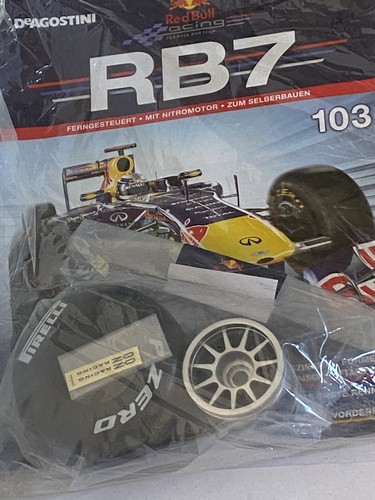 Ein Satz (neue)(4Stück F1-RB7 DeAgostini Räder (Medium)für 2Hinten/2Vorderachse. - Bild 6 von 9
