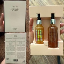 NWT Tan Luxe Super Glow Sun Set The Body Super Serum Self Tan Drops Light Medium