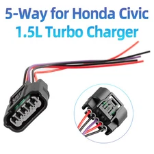 Connector Plug For 2016-2019 Honda Civic 1.5L Turbo Charger Wastegate Actuator