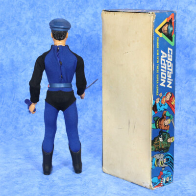 ミリタリー 1966 CAPTAIN ACTION in BOX by IDEAL 1966 Ideal 12