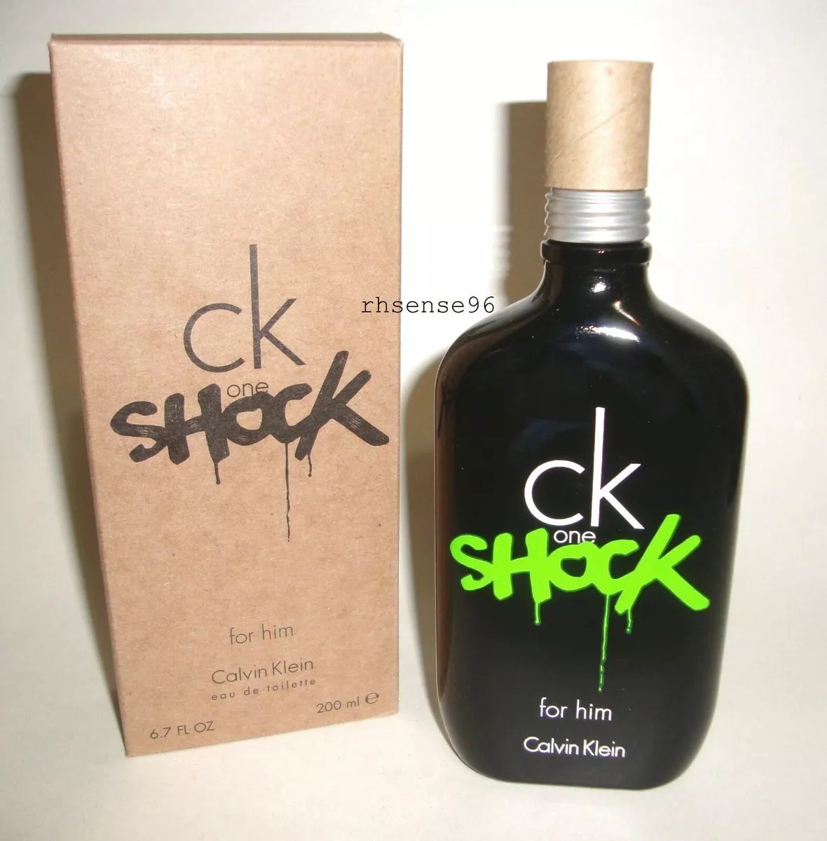 Calvin Klein CK One SHOCK For Him Edt Big Size 200 ml Spray 6.7 oz nib |  eBay