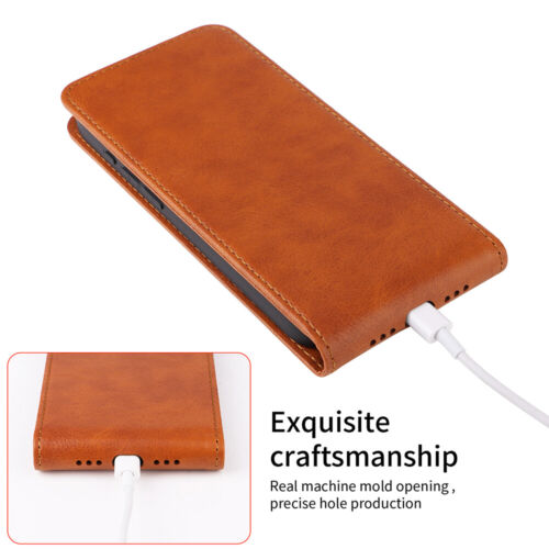 For Asus ROG Phone 9 Pro, Vertical Up-Down Leather Wallet Card Case Cover - Picture 3 of 24