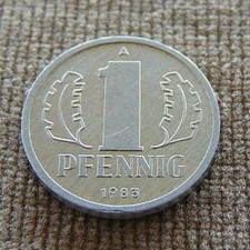 Monety, moneta powyżej 1 feniga, NRD, 1983 rok!!!