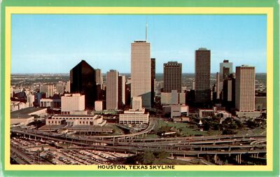 HOUSTON, TEXAS, State's largest city, Nation's fifth largest city, Postcard