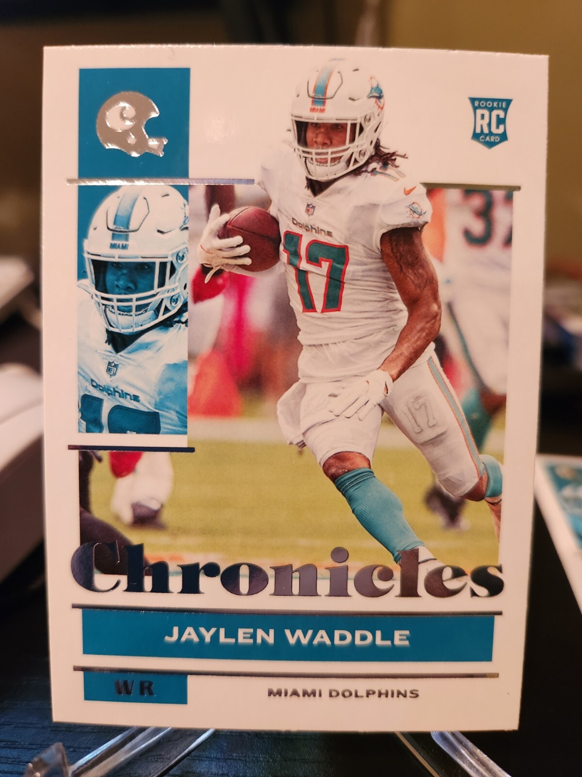 2021 Panini Chronicles Jaylen Waddle Rookie #76 Miami Dolphins MINT WADDLE HOT!