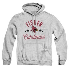 St. John Fisher Adult Pullover Hoodie Cardinals, Athletic Heather, S-3XL