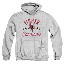St. John Fisher Adult Pullover Hoodie Cardinals, Athletic Heather, S-3XL