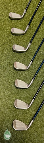 Used RH TaylorMade Sim 2 Max Irons 5-PW/AW Ventus 5-A Senior Graphite Golf Set - Picture 10 of 11